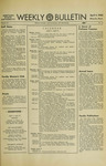 Montana State University Weekly Bulletin, April 1960 by Montana State University (Missoula, Mont.)