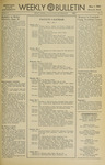 Montana State University Weekly Bulletin, May 1961 by Montana State University (Missoula, Mont.)