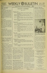 Montana State University Weekly Bulletin, July 1961 by Montana State University (Missoula, Mont.)