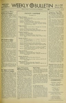 Montana State University Weekly Bulletin, November 1961 by Montana State University (Missoula, Mont.)