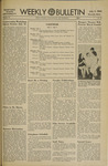 Montana State University Weekly Bulletin, July 1962 by Montana State University (Missoula, Mont.)