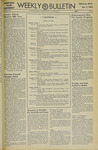 Montana State University Weekly Bulletin, October 1963 by Montana State University (Missoula, Mont.)