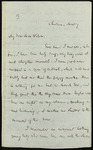 Letter from Thomas Carlyle to Jane Wilson by Thomas Carlyle