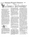 The Montana Women's Resource, Spring 1979