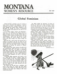 The Montana Women's Resource, Fall 1985 by University of Montana (Missoula, Mont. : 1965-1994). Women's Resource Center