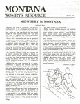 The Montana Women's Resource, Spring 1985