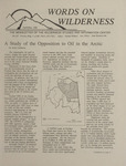 Words on Wilderness, April 1989 by University of Montana (Missoula, Mont. : 1965-1994). Wilderness Institute and University of Montana (Missoula, Mont. : 1965-1994). Wilderness Studies and Information Center